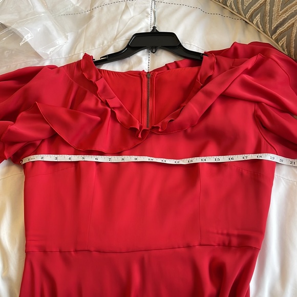 Dolce & Gabbana silk ruffles midi dress - Picture 12 of 14